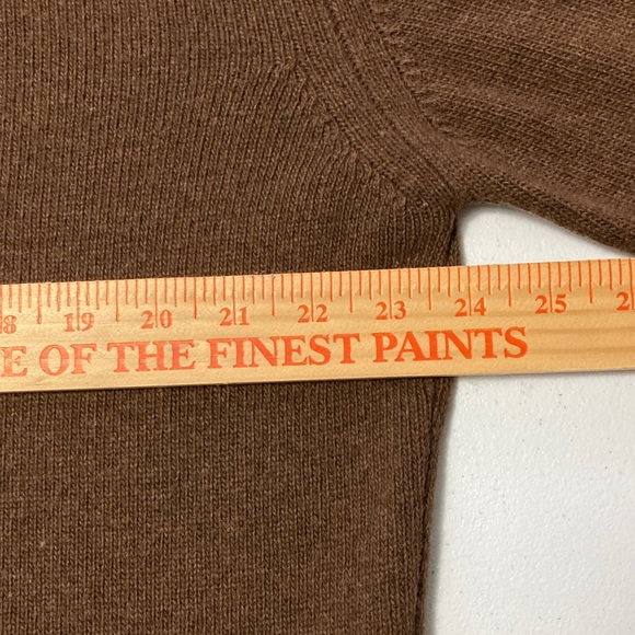 Hickey Freeman Men’s 100% Wool 1/4 zip Sweater, Size Large made in Italy - Picture 8 of 9